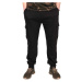 Fox Fishing Nohavice LW Black/Camo Combat Joggers