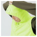 Pánska bežecká bunda bez rukávov Run Wind vetruvzdorná reflexná žltá