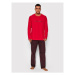Calvin Klein Underwear Pyžamo 000NM1590E Červená Regular Fit