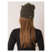 Khaki plain beanie RUE PARIS