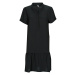 JDY  JDYLION S/S PLACKET DRESS  Krátke šaty Čierna