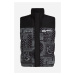 Vesta Karl Lagerfeld Jeans Klj Blocked Puffer Vest Aop Bandana Black