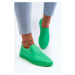 Women's slip-on sneakers Green Lovinia