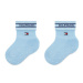 Tommy Hilfiger Súprava 2 párov vysokých detských ponožiek 701220274 Farebná