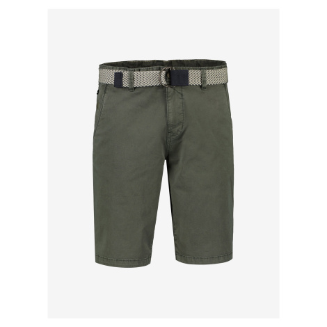 Dark green men's shorts LERROS - Men