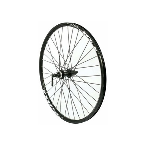 Výplet 622/29" zadní, ráfek dvoustěnný černý disc, náboj Shimano C/L kazeta 8-11 sp RU 36