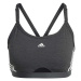 Podprsenka Adidas Aeroreact Training Light-Support 3-Stripes Bra W HC7870