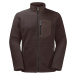 Hnedá pánska fleecová mikina Jack Wolfskin Kingsway Fleece M 1709002-5138