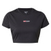 Reebok Funkčné tričko 'LUX BOLD'  červená / čierna / strieborná / biela