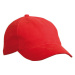 Myrtle beach Unisex šiltovka MB6126 Signal Red