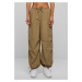 Women's Cargo Parashute Pants - Khaki