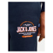 Jack&Jones Junior Teplákové nohavice Logo 12258851 Tmavomodrá Slim Fit