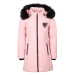 Lewro ALVINA Dievčenský zimný kabát, ružová, veľkosť