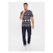 Jack&Jones Tričko 12246604 Tmavomodrá Standard Fit