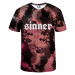 Aloha From Deer Sinner Tie Dye T-Shirt TSH AFD576 Red