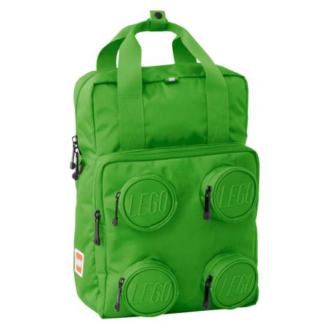 Lego  Brick 2x2 Backpack  Ruksaky a batohy Zelená Lego Wear