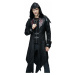 kabát DEVIL FASHION Vlad Hooded Punk Synthetic Leather