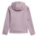 Dievčenská turistická softshellová bunda 4F JUNIOR SOFTSHELL JACKET F042-52S-LIGHT VIOLET