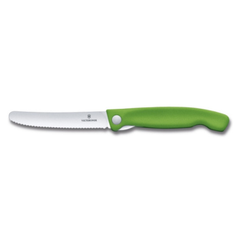 Skladací nôž Victorinox Swiss Classic - vlnkové ostří Farba: zelená