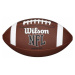 Wilson NFL JR FBALL BULK XB Lopta na americký futbal, hnedá,biela,čierna, veľkosť