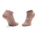 4F Súprava 3 párov kotníkových ponožiek unisex H4L22-SOD003 Ružová
