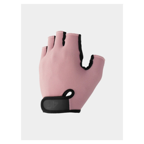 Cyklistické rukavičky s gélovými vložkami 4FSS23AFGLU058-56S ružové - 4F