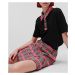 Sukňa Karl Lagerfeld Boucle Knit Skirt Ružová