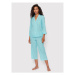 Lauren Ralph Lauren Pyžamo ILN92171 Modrá Regular Fit