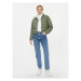 Calvin Klein Jeans Prechodná bunda Ul Short Puffer J20J222585 Zelená Regular Fit