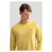 TRIČKO GANT REG SHIELD LS T-SHIRT PARCHMENT YELLOW