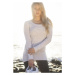 Urban Classics Ladies Long Wideneck Sweater offwhite