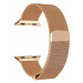 4wrist Ocelový milánský tah pro Apple Watch - Růžové zlato 38/40/41 mm