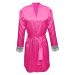 DKaren Housecoat Gina Dark Pink