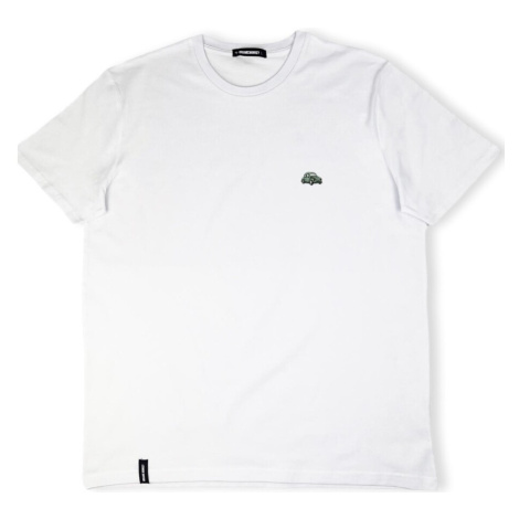 Organic Monkey  Summer Wheels T-Shirt - White  Tričká a polokošele Biela