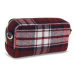 Tommy Hilfiger Kabelka Iconic Tommy Camera Bag Check C AW0AW15206 Bordová