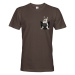 Pánské tričko Husky v kapsičce - kvalitní tisk a rychlé dodání