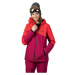 Hannah MAKY COL Dámska lyžiarska bunda s membránou, ružová, veľkosť