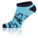 Ankle socks PALEROS - navy blue/turquoise