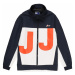 Jack & Jones Junior Prechodná bunda 'Conrad'  námornícka modrá / oranžová / šedobiela