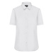 James & Nicholson Dámska košeľa s krátkym rukávom JN679 - Biela