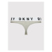 DKNY Stringové nohavičky DK4529 Sivá
