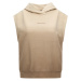 Mikina Woolrich Dip Dye Sleeveless Hoodie Light Oak