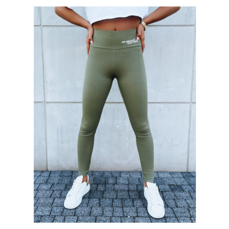 SIMPLE LIFE womens sports leggings green Dstreet