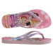 HAVAIANAS KIDS SLIM PRINCESS Dievčenské žabky, ružová, veľkosť 33/34