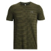 Under Armour SEAMLESS RIPPLE SS Pánske tričko, khaki, veľkosť