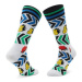 Happy Socks Vysoké pánske ponožky ATSPE29-1300 Biela
