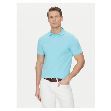 Polo Ralph Lauren Polokošeľa Core Replen 710782592 Modrá Custom Slim Fit