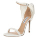 STEVE MADDEN Remienkové sandále 'Bellarosa'  krémová / strieborná / perlovo biela