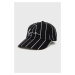 Bavlnená čiapka Karl Kani KAHW01100102-black, čierna farba, vzorovaná