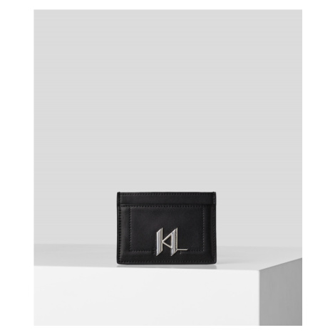 Púzdro Na Platobné Karty Karl Lagerfeld K/Saddle Ch Čierna